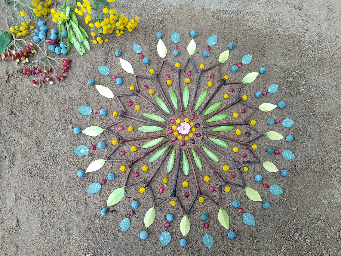 Landart von Marija Stahl: Geschenke der Natur in Kunst verwandelt ...