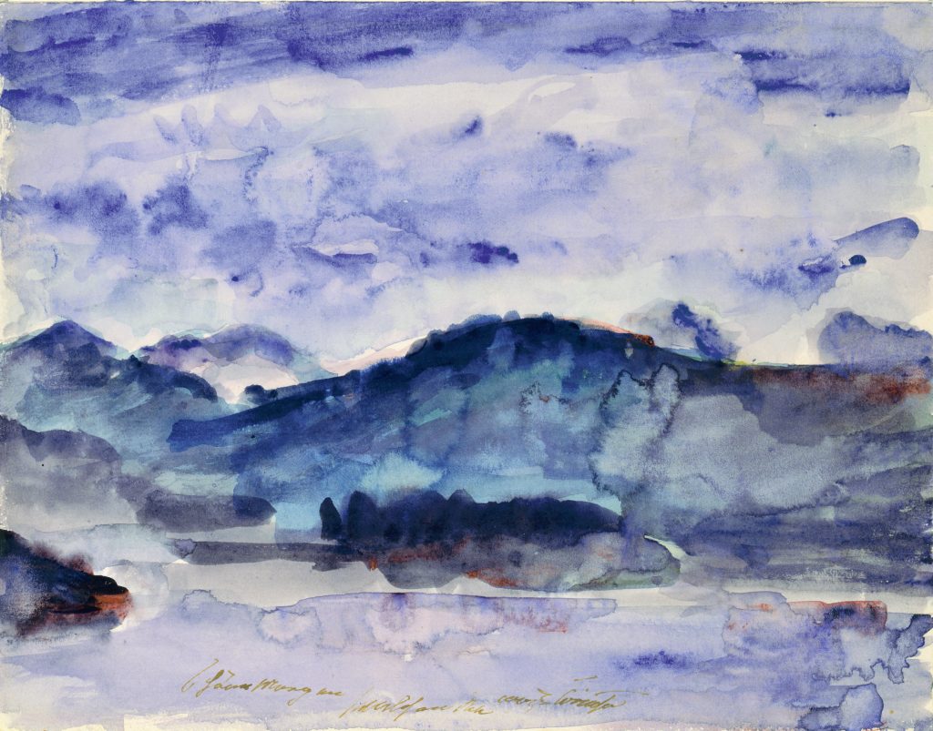 Lovis Corinth: „Schöner Morgen am Walchensee“, 1919 © Museums Georg Schäfer, Schweinfurt. Foto: Matthias Langer