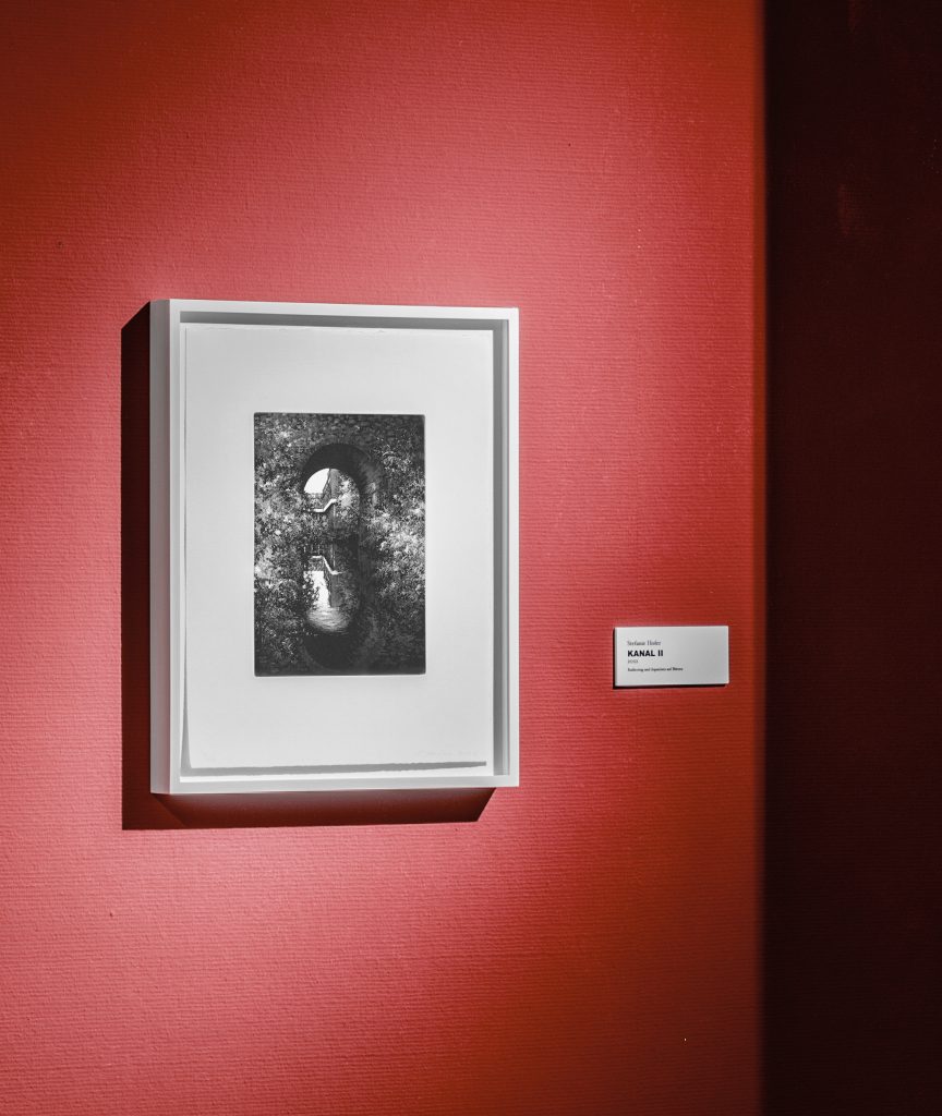 Ausstellungsansicht mit Werken Stefanie Hofers im Museum Otto Schäfer. Foto: Florian Holzherr