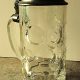 Sonderhofen Würzburg Glasbierkrug Bahnhof Restaurant 9/20 ltr. alt sammeln selten TOP!